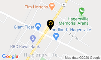 Off Track Barber Shop in Hagersville map