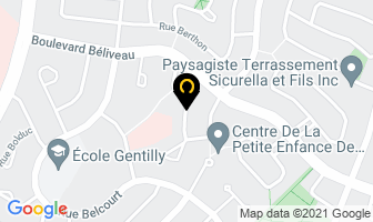 Office Des Grande Crus in Longueuil map