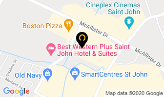 Office Outfitters in Saint John map