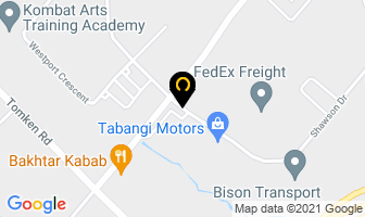 Office Solutions in Mississauga map