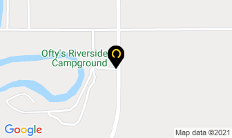 Ofty's Riverside Campground in Saint-Pascal map