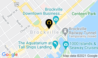 Ogies Cafe Deli in Brockville map