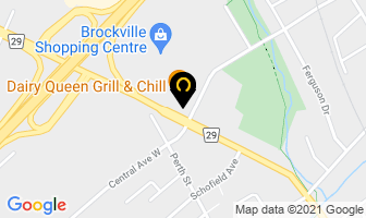 Oil Changers in Brockville map