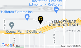 Oil City Bins Inc. in Edmonton map