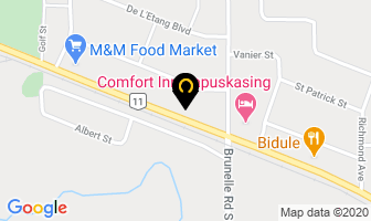 Ok Tire in Kapuskasing map