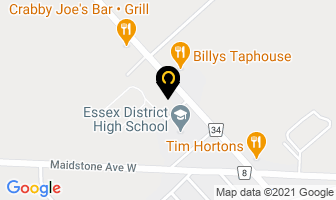 Ok Tire in Essex map