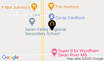 Ok Tire in Swan River map