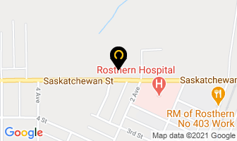 Ok Tire in Rosthern map