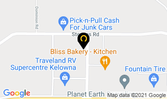 Okanagan Cabinets Inc in West Kelowna map