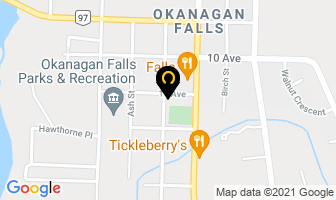 Okanagan Falls Irrigation District in Okanagan-similkameen D map