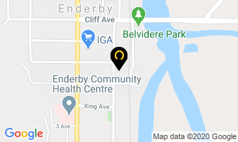 Okanagan Fertilizer Ltd in Enderby map
