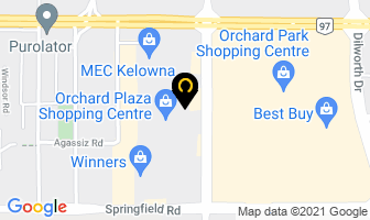 Okanagan Orthodontics in London map
