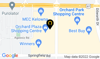 Okanagan Periodontics in Kelowna map