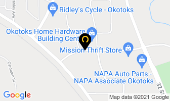 Okotoks Home Hardware Building Centre in North York map