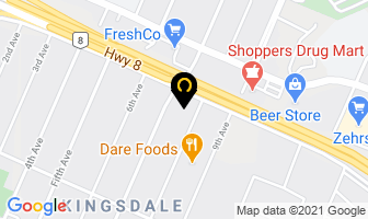 Ok's Tropical Supermarket in Kitchener map