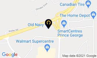 Old Navy in Prince George map