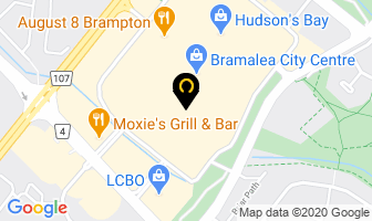 Old Navy in Brampton map