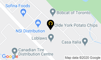 Olde York Potato Chips in Brampton map