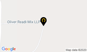 Oliver Readi Mix Llp in Oliver map