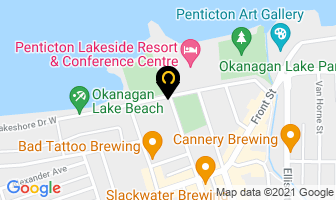 Oliver Suites Hotel Inc in Penticton map