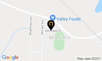 Oliver Township Public Library in Murillo map
