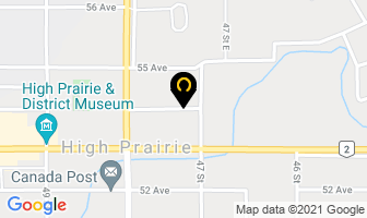 Oliver's Line Locating & Safety Services in High Prairie map