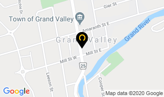 Olympic Pizza in Grand Valley map