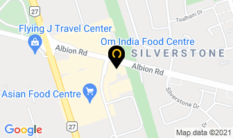 Om India Food Centre in Orillia map