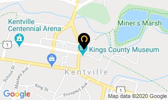 O'malley Vincent P Dr in Kentville map