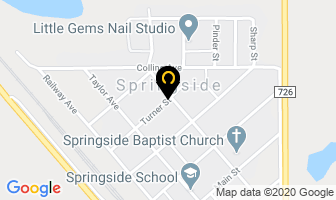 Omar's Welding in Springside map