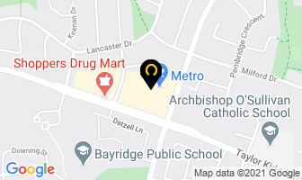 Omega Fit Club in Kingston map