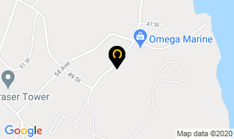Omega Marine in Yellowknife map