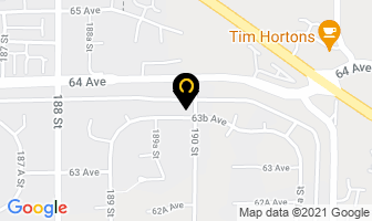 Omega Power Washing in Surrey map