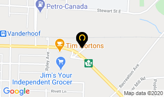 Omineca Source For Sports in Vanderhoof map