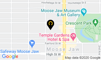 Ominica Dental in Moose Jaw map