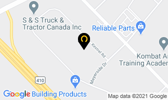 Omni Scaffolding Supply in Mississauga map