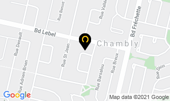 Omnikin Inc in Chambly map