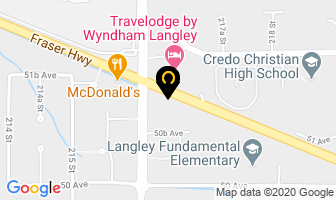 On Line Collision Ltd in Langley map