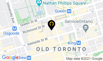 On Line Film Services in Toronto map