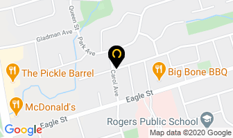 On Purpose Productions in Newmarket map