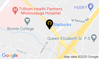 Onar&eacute; Salon in Mississauga map