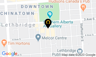 Once Upon A Bride in Lethbridge map