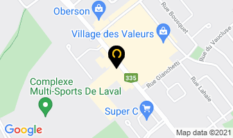 Oncle Sam in Beauharnois map