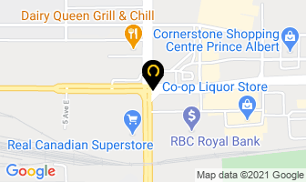 One 40 Seven Clothing in Prince Albert map