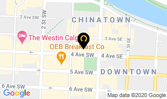 One-Forty Copiers Inc in Calgary map