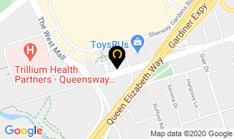 One Sherway Decor Centre in Toronto map