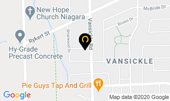 O'neill E Counsellor Therapist in St. Catharines map