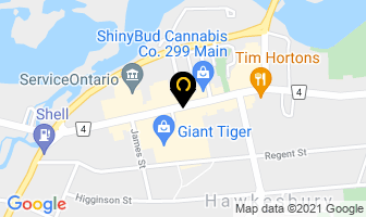 Ongle Hawkesbury Nail in Brossard map