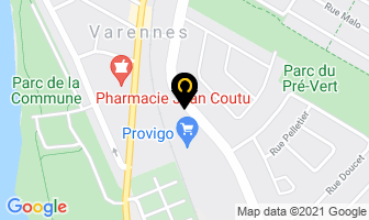 Ongles Charmants in Varennes map