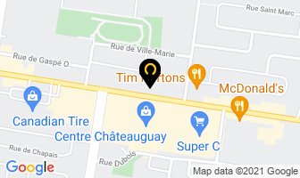 Ongles Rose in Saint-Hyacinthe map